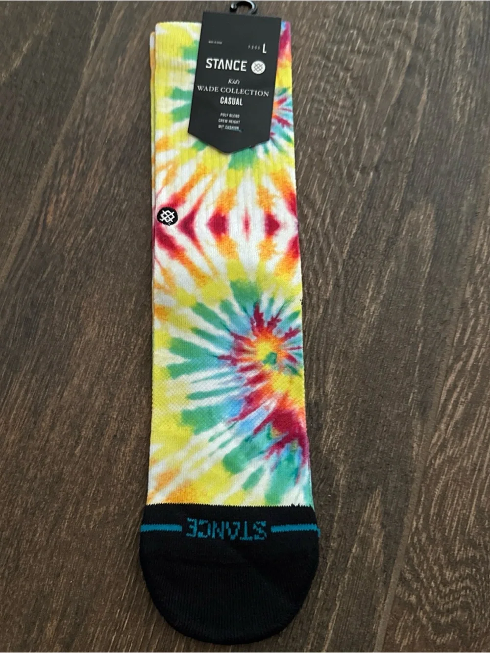 Stance kids tie-Dye Casual Crew Socks - Multicolor